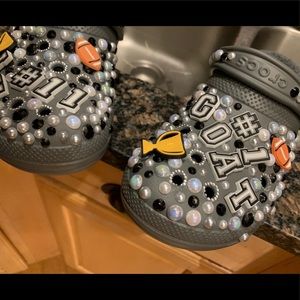 Custom Handcrafted Bedazzled Crocs By Key!